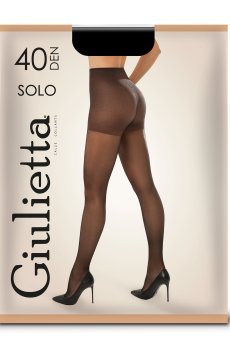 Колготки женские Giulietta Solo New, 40 DEN, Nero, размер 5