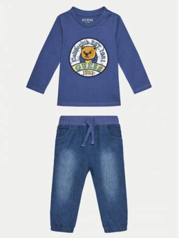 Guess Набір кофта і штани I4YG17 K5M20 Cиній Regular Fit Guess Набір кофта і штани I4YG17 K5M20 Cиній Regular Fit