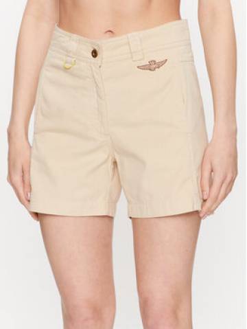 Aeronautica Militare Джинсові шорти 231BE175DCT3084 Бежевий Regular Fit Aeronautica Militare Джинсові шорти 231BE175DCT3084 Бежевий Regular Fit