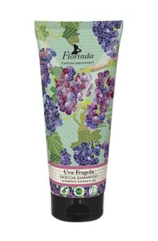 Шампунь-гель для душа Florinda Mosaics Shampoo Shower Gel Виноград-клубника, 200 мл