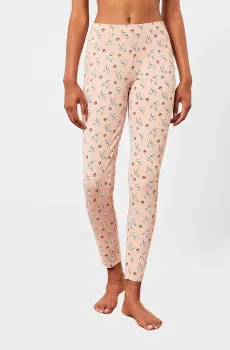 Женские пудровые брюки YVAN Розовый L Etam 6528402