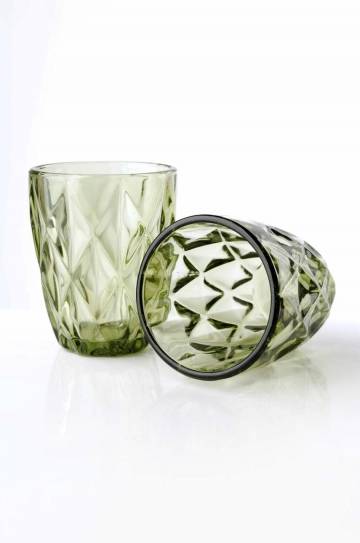 Набор стаканов Affek Design Elise Green 250 ml 6 шт Набор стаканов Affek Design Elise Green 250 ml 6 шт
