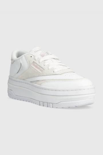 Кожаные кроссовки Reebok Classic CLUB C цвет белый Кожаные кроссовки Reebok Classic CLUB C цвет белый