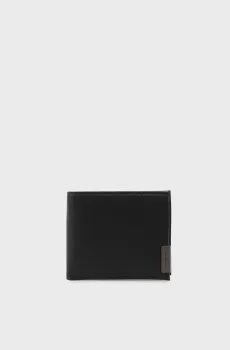 Мужской черный кожаный кошелек HARDWARE MINI CC Черный ONESIZE Tommy Hilfiger AM0AM13963