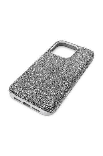Чехол на телефон Swarovski 5680864 HIGH 15 PRO цвет серый Чехол на телефон Swarovski 5680864 HIGH 15 PRO цвет серый