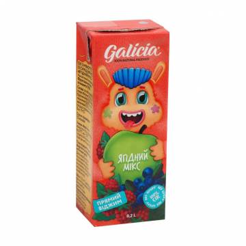 Сок Galicia Ягодный микс, 200 мл Сок Galicia Ягодный микс, 200 мл