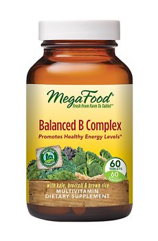 Комплекс витаминов группы B MegaFood Balanced B Complex, 60 таблеток