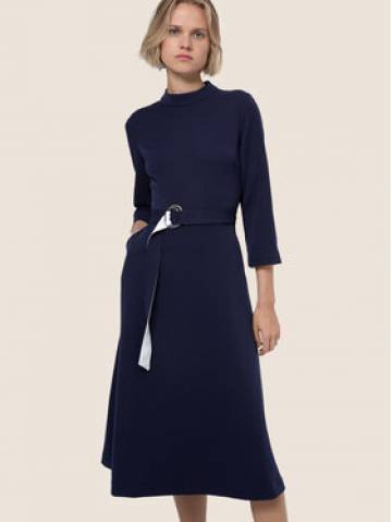 Hugo Трикотажна сукня Dartina 50440685 Cиній Relaxed Hugo Трикотажна сукня Dartina 50440685 Cиній Relaxed