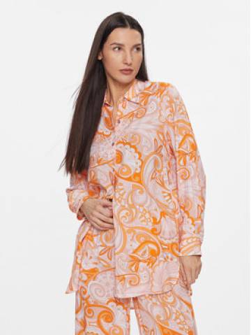 Melissa Odabash Сорочка Paige Cr Оранжевий Relaxed Fit Melissa Odabash Сорочка Paige Cr Оранжевий Relaxed Fit