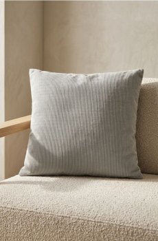 Декоративна подушка - середньо-сірий