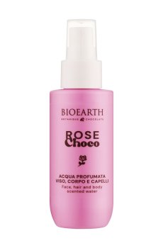 Парфюмированный спрей для лица, тела и волос Bioearth Botanique Chocolate Rose Choco Face, Body And Hair Scented Water, 100 мл