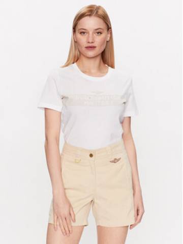 Aeronautica Militare Футболка 231TS2101DJ510 Білий Regular Fit Aeronautica Militare Футболка 231TS2101DJ510 Білий Regular Fit