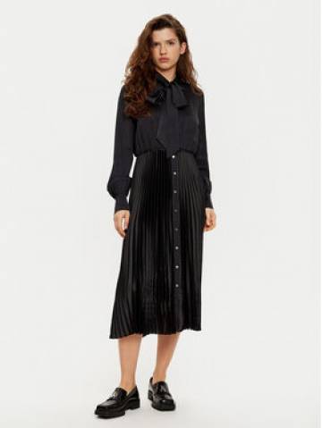 KARL LAGERFELD Сукня-сорочка A1W13020 Чорний Regular Fit KARL LAGERFELD Сукня-сорочка A1W13020 Чорний Regular Fit