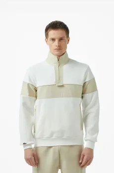 Мужская белая толстовка Белый L Lacoste SH050570V