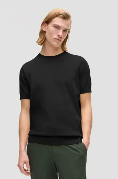 Мужская черная футболка Черный 3XL Karl Lagerfeld 562200.755002;990