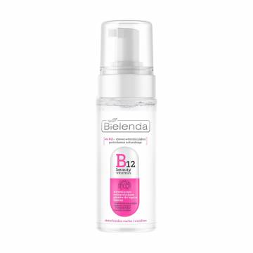 Очищающая пенка для лица Bielenda B12 Beauty Vitamin Facial Cleansing Foam, 150 мл Очищающая пенка для лица Bielenda B12 Beauty Vitamin Facial Cleansing Foam, 150 мл