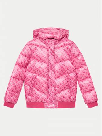 Guess Пуховик J4YL02 WEGY0 Рожевий Regular Fit Guess Пуховик J4YL02 WEGY0 Рожевий Regular Fit