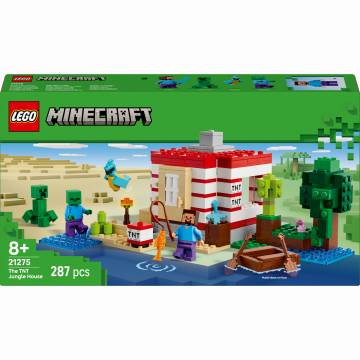 Конструктор LEGO Minecraft Будинок з вибухівки в джунглях (21275) Конструктор LEGO Minecraft Будинок з вибухівки в джунглях (21275)