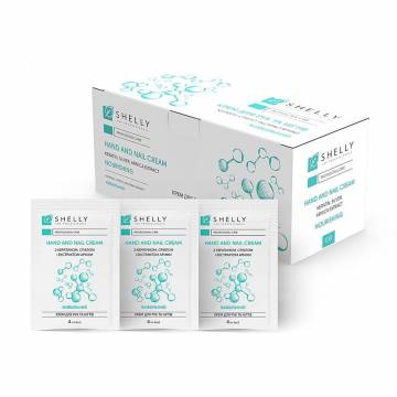 Крем для рук и ногтей Shelly Hand and Nail Cream с кератином, серебром и экстрактом арники, 100*4 мл Крем для рук и ногтей Shelly Hand and Nail Cream с кератином, серебром и экстрактом арники, 100*4 мл