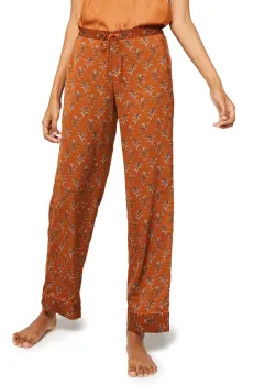 Женские рыжие брюки SIENNA Рыжий S Etam 6514334