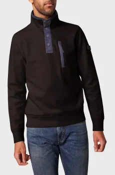 Мужская черная спортивная кофта Черный S Pierre Cardin PC.-C5 40482.4032