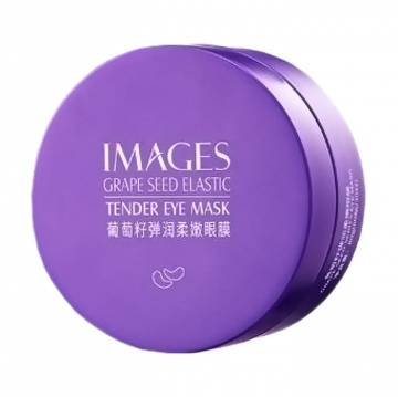 Гидрогелевые патчи для кожи вокруг глаз Images Grape Seed Elastic Eye Mask с экстрактом виноградной косточки, 60 шт Гидрогелевые патчи для кожи вокруг глаз Images Grape Seed Elastic Eye Mask с экстрактом виноградной косточки, 60 шт