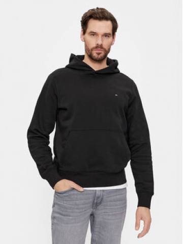 Tommy Hilfiger Світшот Flag Logo MW0MW34266 Чорний Regular Fit Tommy Hilfiger Світшот Flag Logo MW0MW34266 Чорний Regular Fit