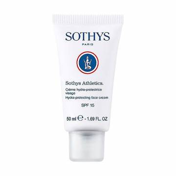 Увлажняющий защитный крем для лица Sothys Athletics Hydra-Protecting Face Cream, SPF 15, 50 мл Увлажняющий защитный крем для лица Sothys Athletics Hydra-Protecting Face Cream, SPF 15, 50 мл
