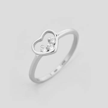 Серебряное кольцо Minimal ВС-183рК-17.5 17.5 Серебряное кольцо Minimal ВС-183рК-17.5 17.5