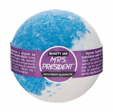 Бомбочка для ванны Beauty Jar Mrs. President, 200 г Бомбочка для ванны Beauty Jar Mrs. President, 200 г