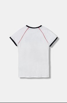 Детская хлопковая футболка Guess