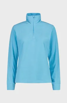 Женская голубая спортивная кофта SWEAT ARCTIC FLEECE Голубой 40 CMP 3G27836-L222