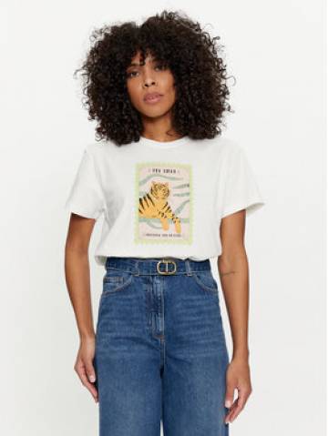 TWINSET Футболка 241TT2412 Білий Regular Fit TWINSET Футболка 241TT2412 Білий Regular Fit