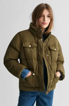 Женская оливковая куртка ACTIVE CLOUD JACKET Оливковый L Gant 4700340