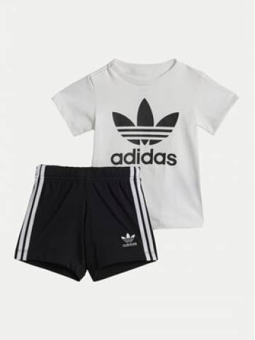 adidas Набір футболка та шорти JE0521 Чорний Regular Fit adidas Набір футболка та шорти JE0521 Чорний Regular Fit