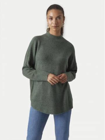 Vero Moda Светр Plaza 10290784 Зелений Loose Fit Vero Moda Светр Plaza 10290784 Зелений Loose Fit