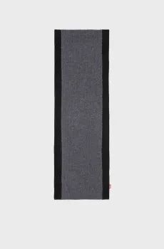 Серый шерстяной шарф K-LOLLO Серый ONESIZE Diesel A19692 0JLCD