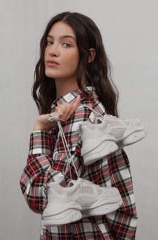 Кросівки замшеві сірі Estro ER00114169