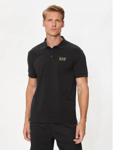 EA7 Emporio Armani Поло 8NPF14 PJVQZ 0208 Чорний Regular Fit EA7 Emporio Armani Поло 8NPF14 PJVQZ 0208 Чорний Regular Fit