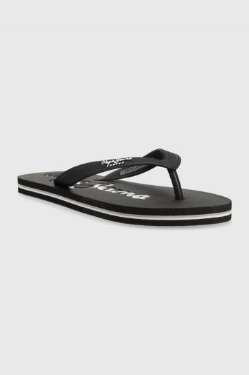 Вьетнамки Pepe Jeans BAY BEACH мужские цвет чёрный PMS70128 Вьетнамки Pepe Jeans BAY BEACH мужские цвет чёрный PMS70128