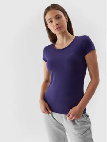 4F Футболка 4FAW23TTSHF0906 Голубий Slim Fit 4F Футболка 4FAW23TTSHF0906 Голубий Slim Fit