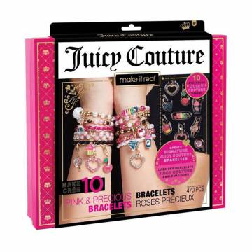 Набор для создания шарм-браслетов Make it Real Juicy Couture Розовый звездопад, от 8 лет, 25*5.5*28 см (MR4408) Набор для создания шарм-браслетов Make it Real Juicy Couture Розовый звездопад, от 8 лет, 25*5.5*28 см (MR4408)