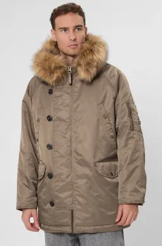 Мужская оливковая парка Оливковый L HUGO 50546236;032