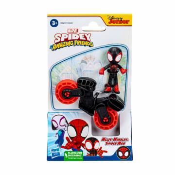 Игровой набор Marvel Toys Spidey And His Amazing Friends Miles Morales: Spider-Man от 3 лет, 2 элемента (F3714/F4002) Игровой набор Marvel Toys Spidey And His Amazing Friends Miles Morales: Spider-Man от 3 лет, 2 элемента (F3714/F4002)