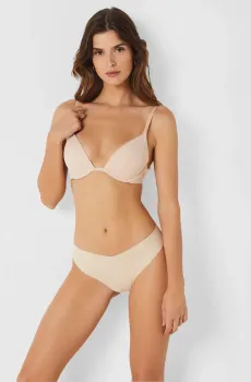 Женский бежевый бюстгальтер с тонкой чашкой MULTIWAY SOLUTION Бежевый 70B Etam 6541137