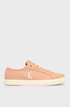 Женские персиковые кеды ESS VULC LOW CV MG WN Розовый 37 Calvin Klein Jeans YW0YW01762