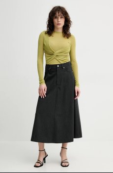 Шерстяная юбка Nanushka CINTIA