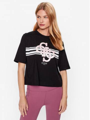 Guess Футболка V3YI11 I3Z14 Чорний Regular Fit Guess Футболка V3YI11 I3Z14 Чорний Regular Fit