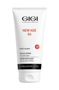 Отшелушивающее мыло-скраб для лица Gigi New Age G4 Polish Scrub, 200 мл