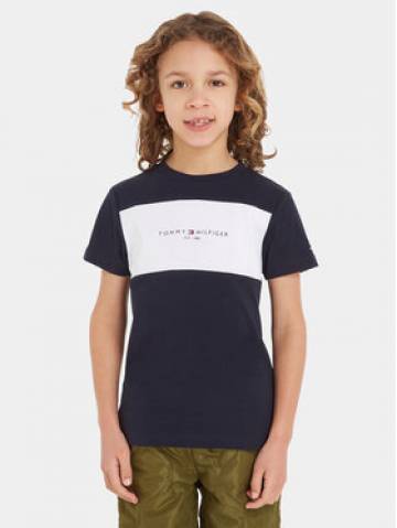 Tommy Hilfiger Футболка Colorblock KB0KB08552 S Cиній Regular Fit Tommy Hilfiger Футболка Colorblock KB0KB08552 S Cиній Regular Fit